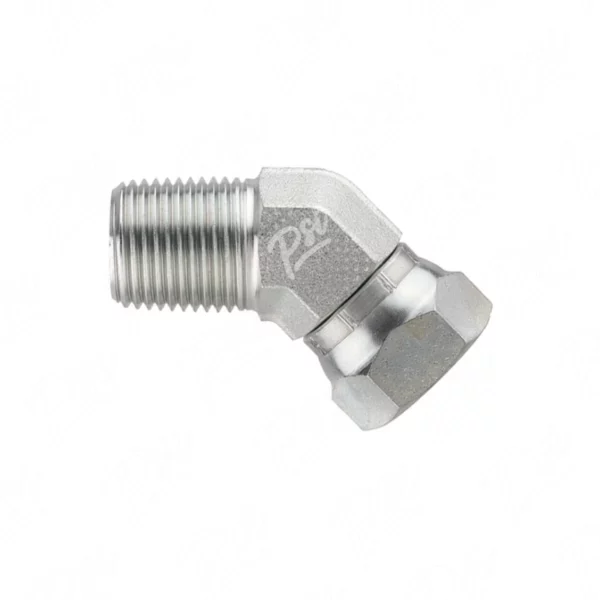 NPT Male x NPT Female Swivel 45°